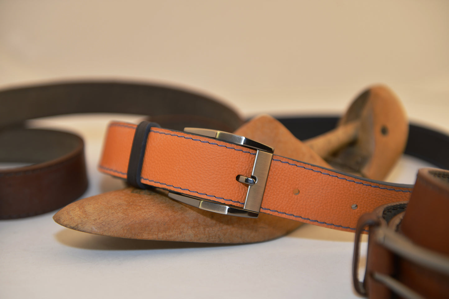 Ceinture Grainé Vachette