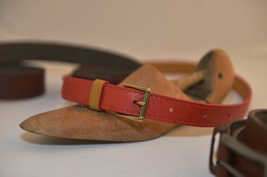 Ceinture Grainé Vachette